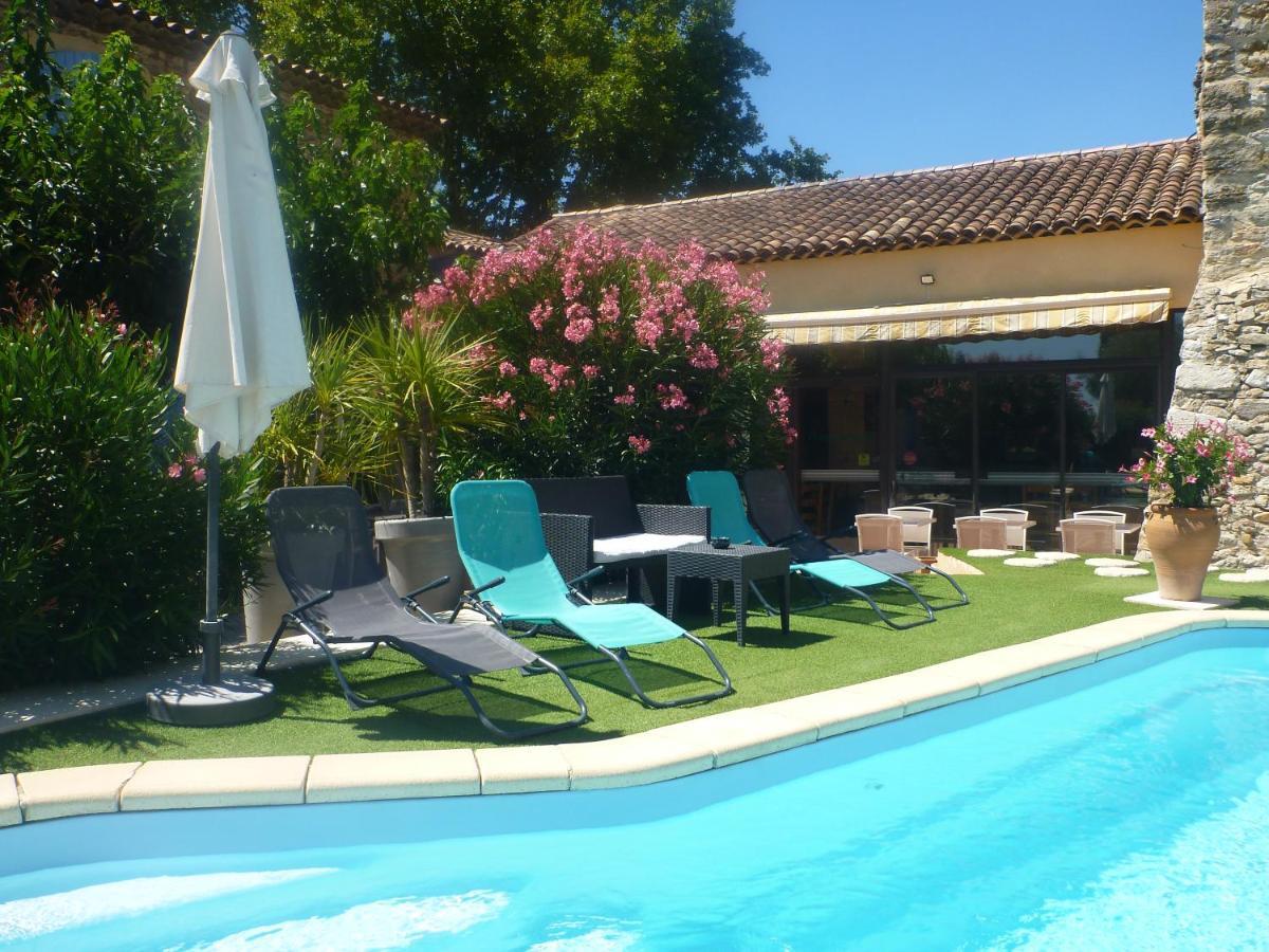 Logis Hotel La Bastide Saint Bach Suze-la-Rousse Kültér fotó