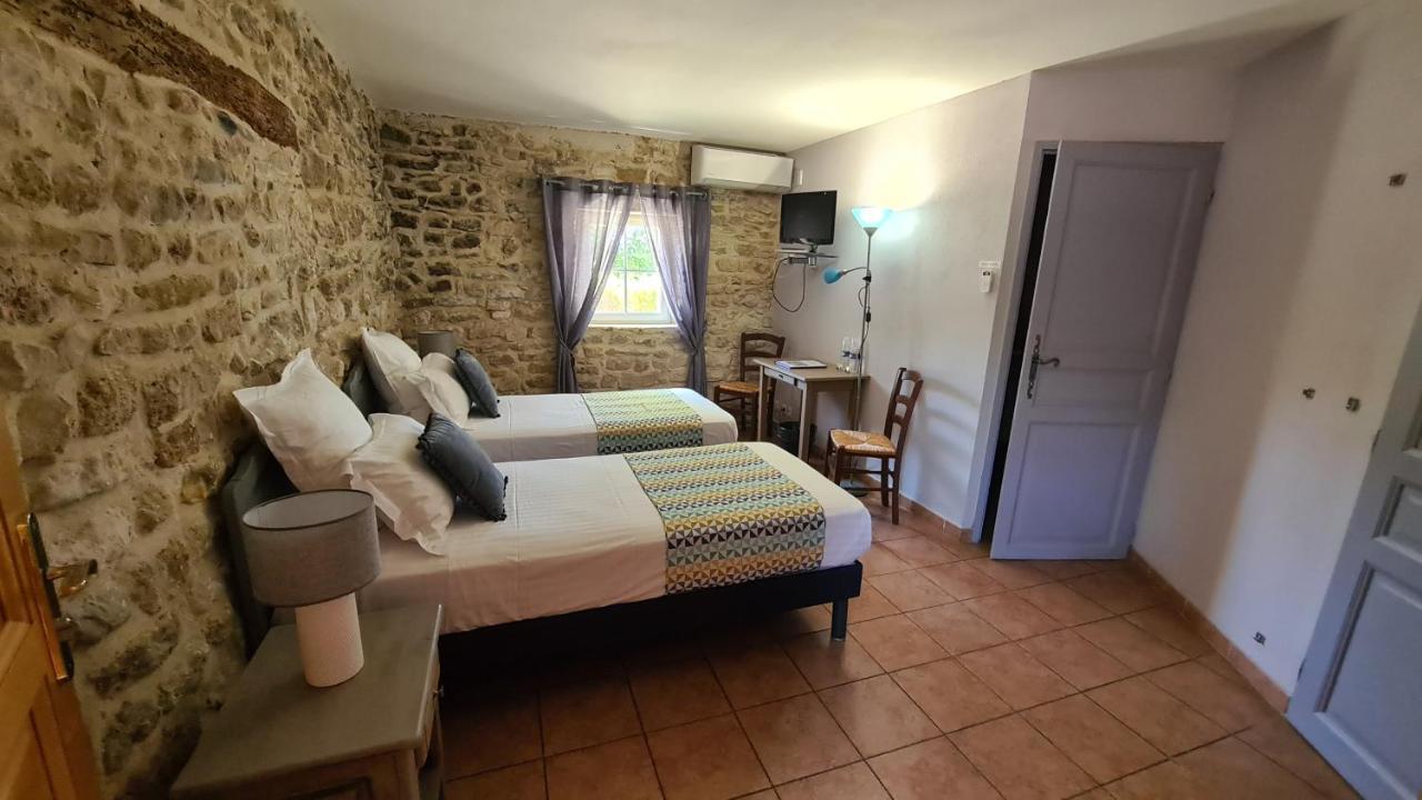 Logis Hotel La Bastide Saint Bach Suze-la-Rousse Kültér fotó