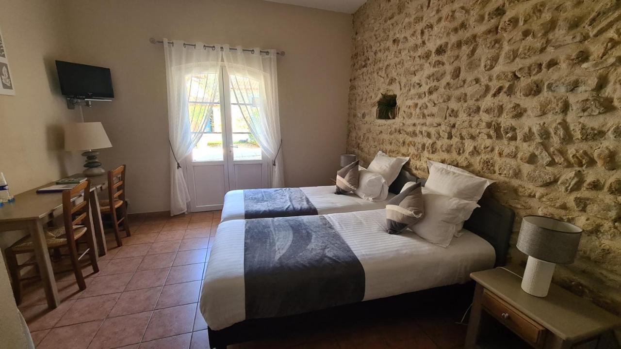 Logis Hotel La Bastide Saint Bach Suze-la-Rousse Szoba fotó
